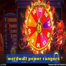 wordwall power rangers